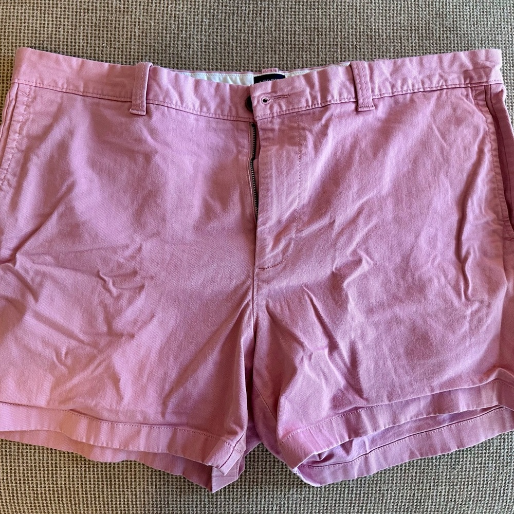 Red J. Crew Men’s Shorts - Size 40; 5 in Inseam